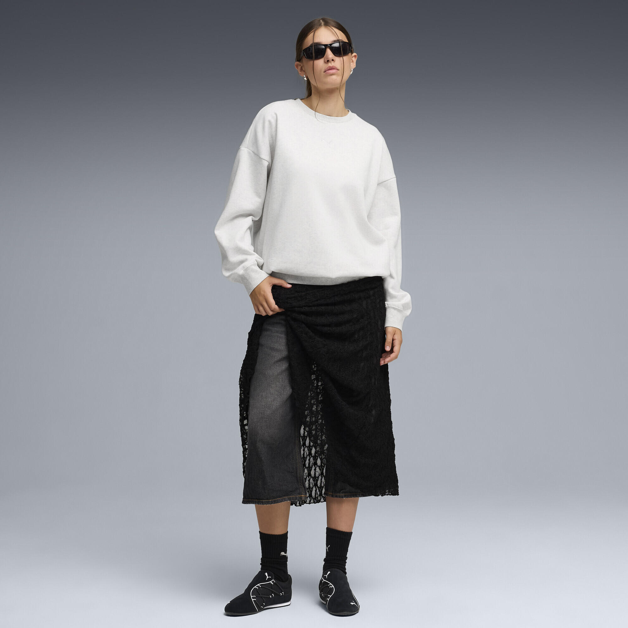 Girocollo oversize Essentials da donna PUMA 4/5