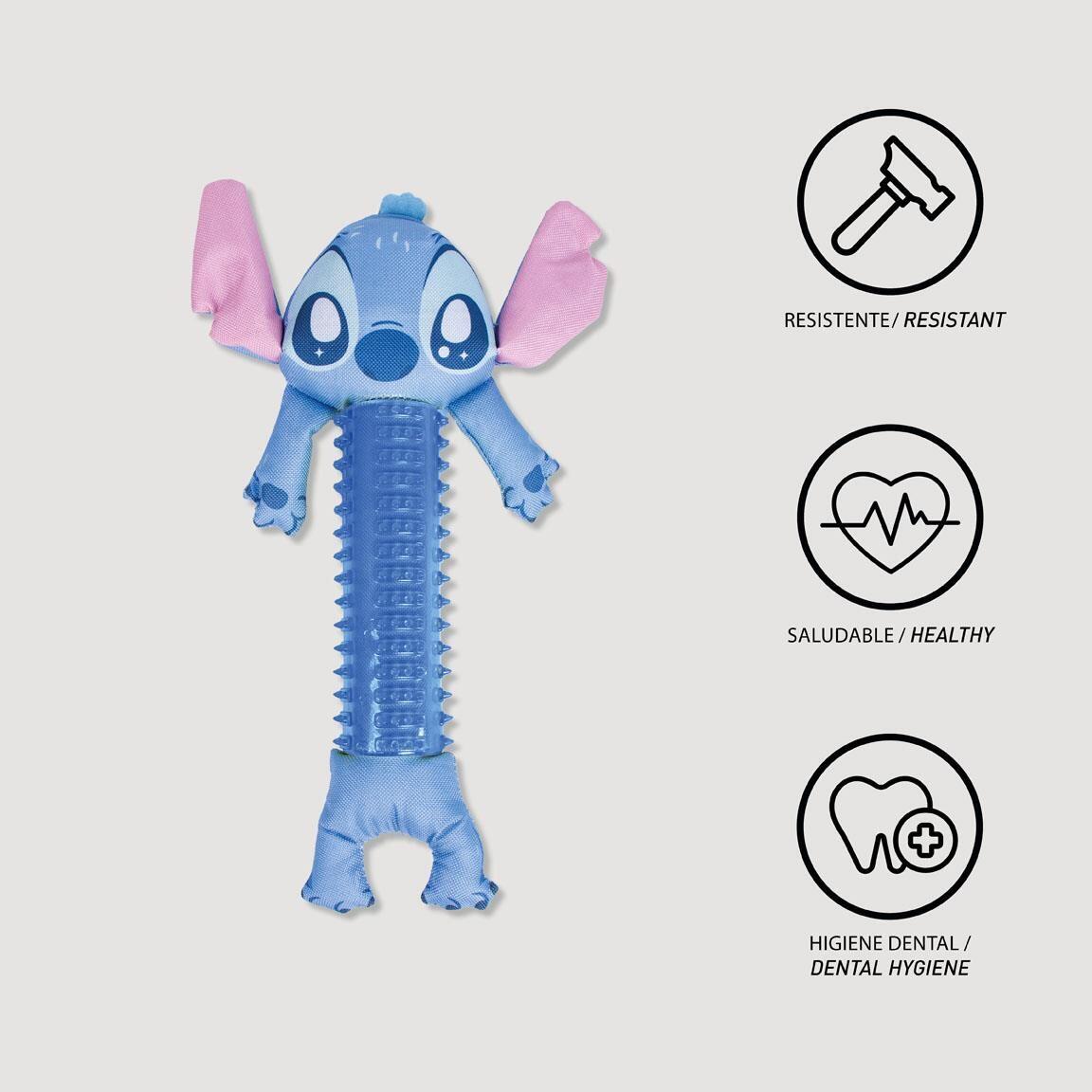 Jouet à mâcher pour chien Stitch en TPR, jouet dentaire texturé bleu 5/6