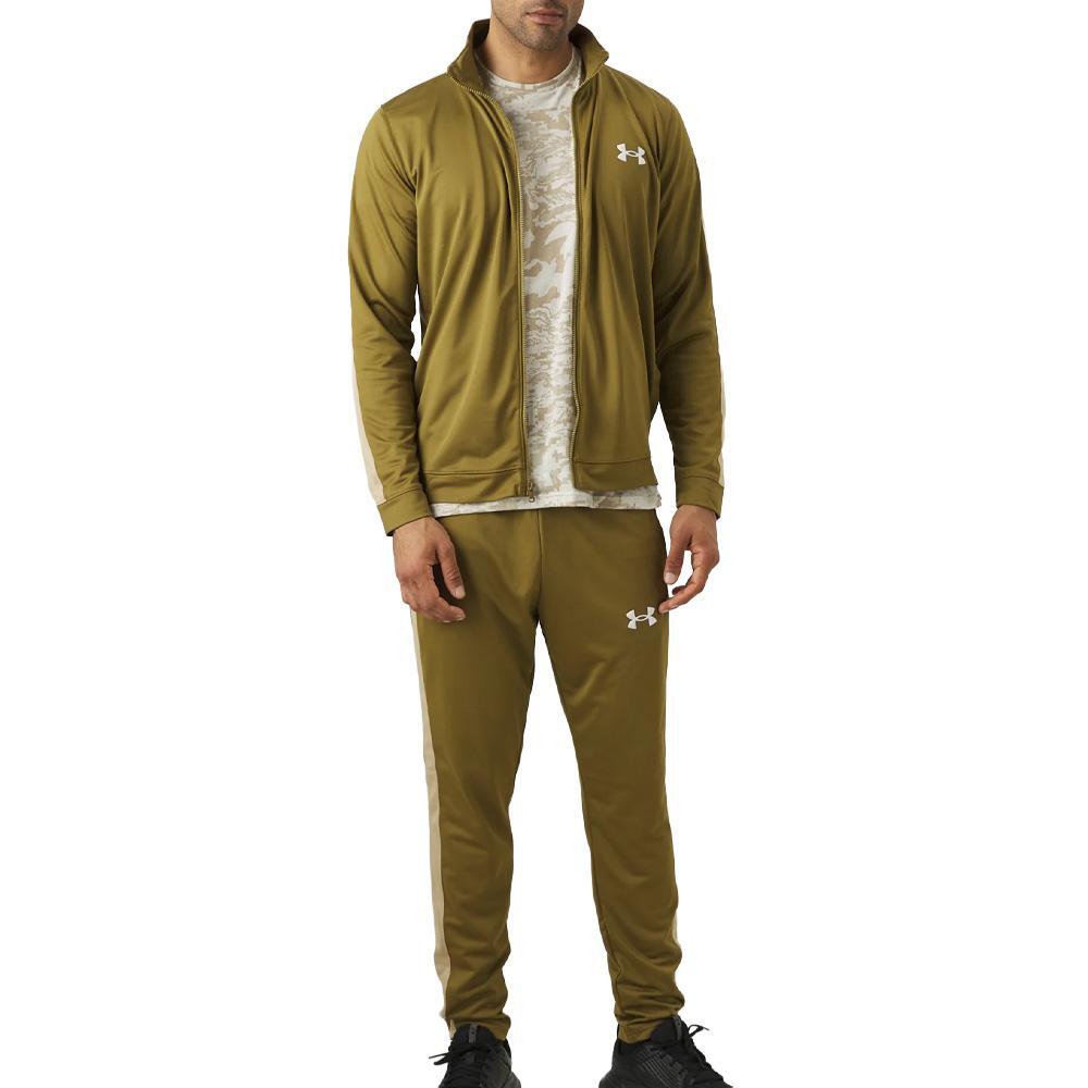 Men's Under Armour Khaki Knitted Tracksuit
