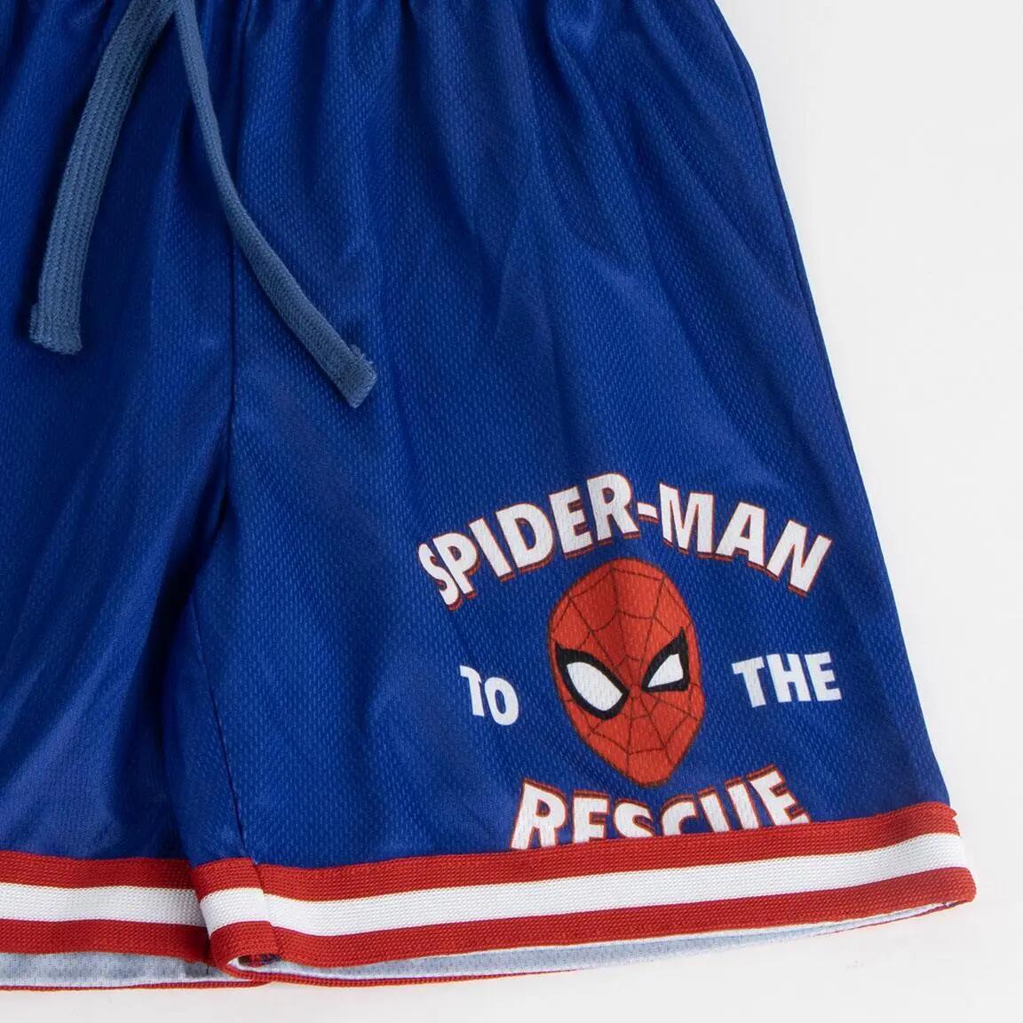 Conjunto de agasalho infantil do Homem-Aranha, duas peças, em poliéster 6/7