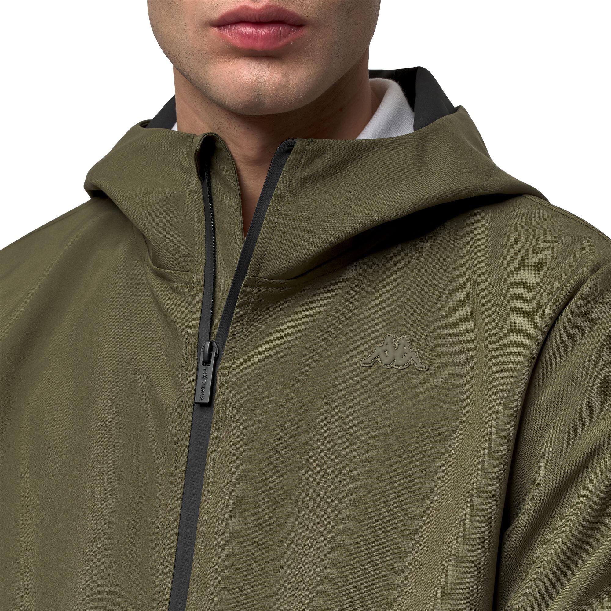 Giubbotto da uomo in poliestere verde da lifestyle 4/6