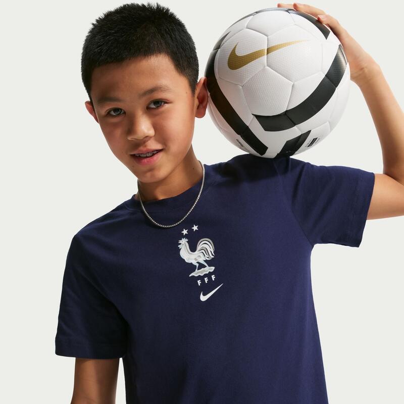 Tricou Nike pentru copii FFF U Nk Crest Tee