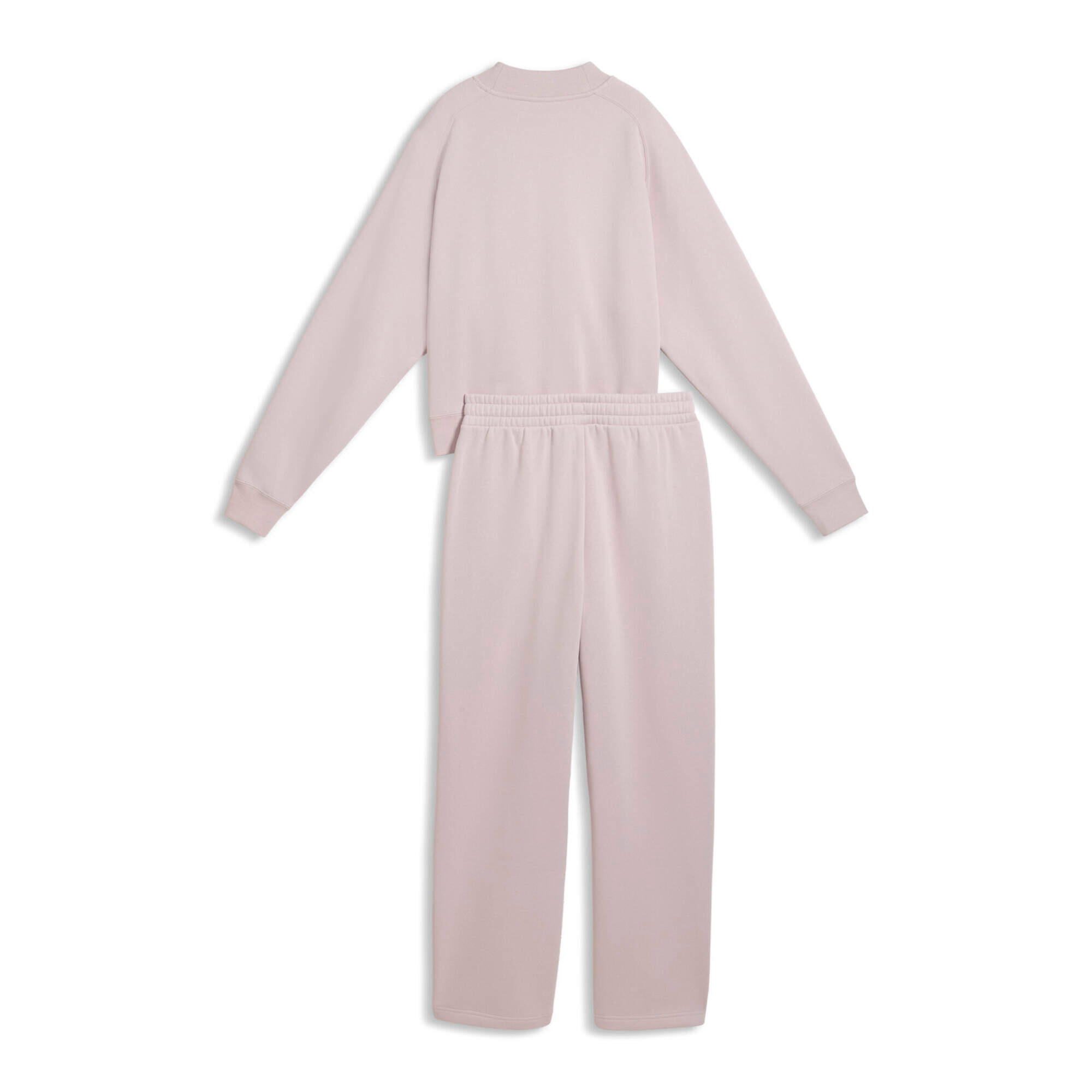 Tuta loungewear in pile da donna PUMA 6/6