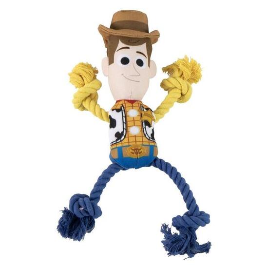 Toy Story Buzz Lightyear Hundespielzeug, mehrfarbiges geknotetes Seil
