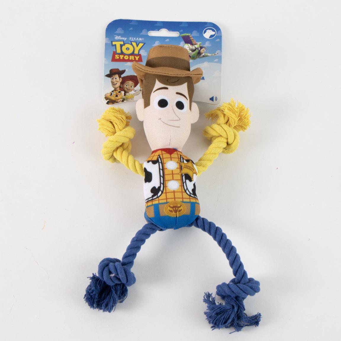 Juguete para Perro Toy Story Woody de Cuerda con Nudos, Multicolor 6/7