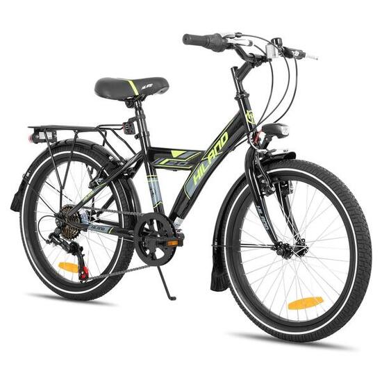 Garçon&fille vélo vélo enfant 20/24", 6 vitesses, béquille, 6-12 ans