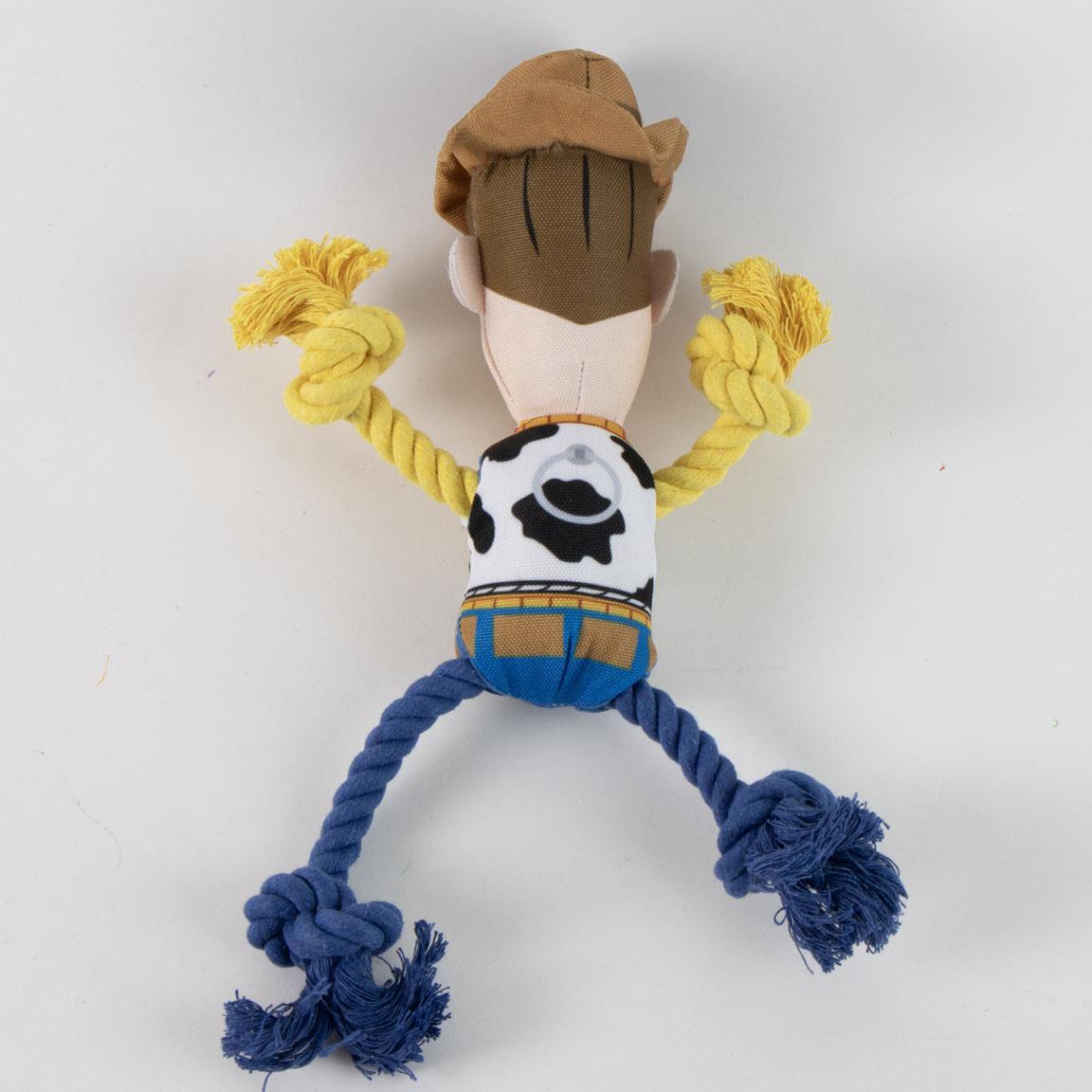 Juguete para Perro Toy Story Woody de Cuerda con Nudos, Multicolor 2/7