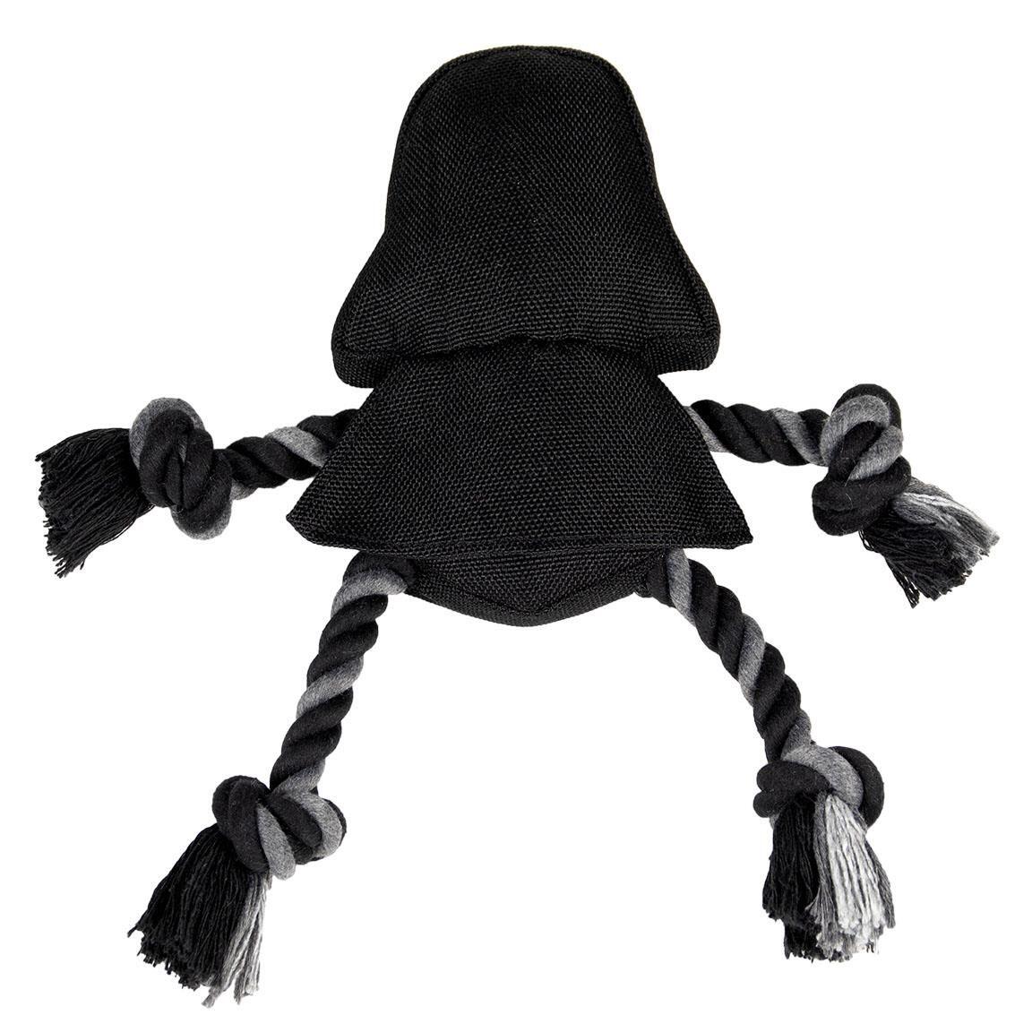 Cuerda Dental para Perro Star Wars Darth Vader, Juguete de Cuerda Negro 2/7