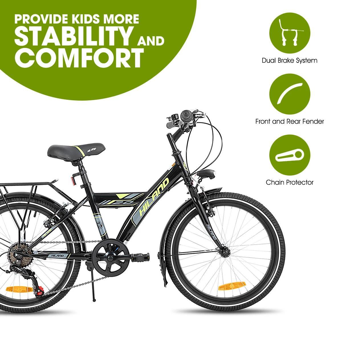 Garçon&fille vélo vélo enfant 20/24", 6 vitesses, béquille, 6-12 ans 2/6
