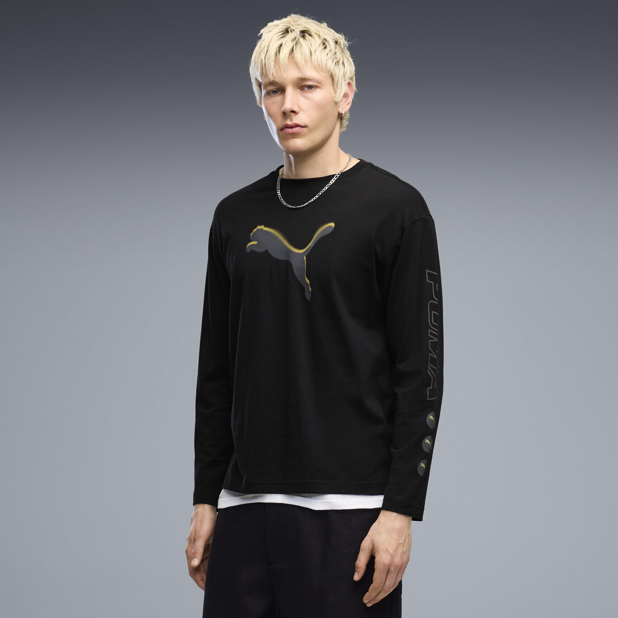 Męska koszulka z długim rękawem PUMA Sport Relaxed Street PUMA 2/5