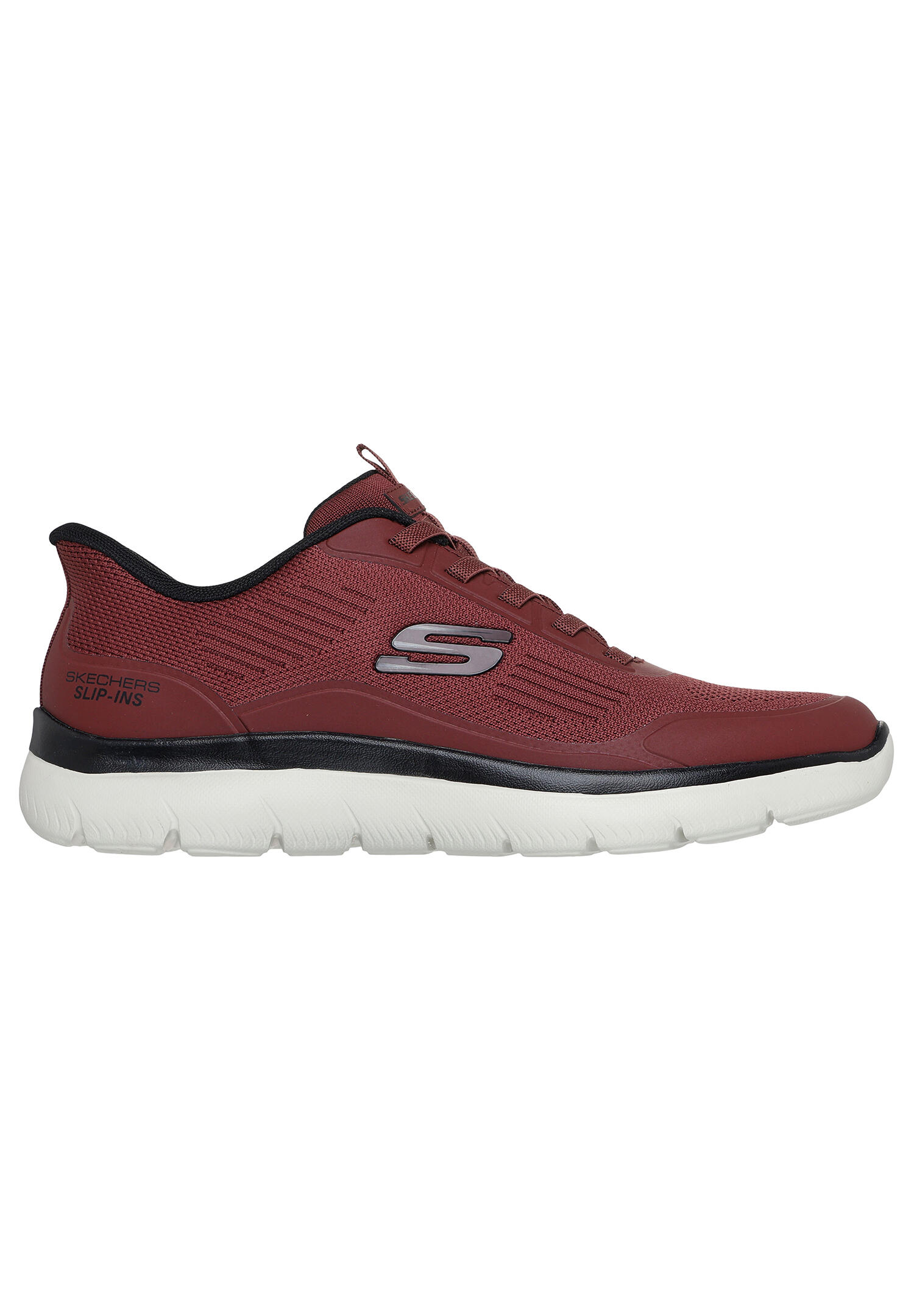 Skechers Herren Slip-ins Summits Leyter Sneaker 233047 BURG Dunkelrot 2/5