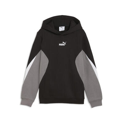 Essentials hoodie met kleurvlakken voor jongeren puma