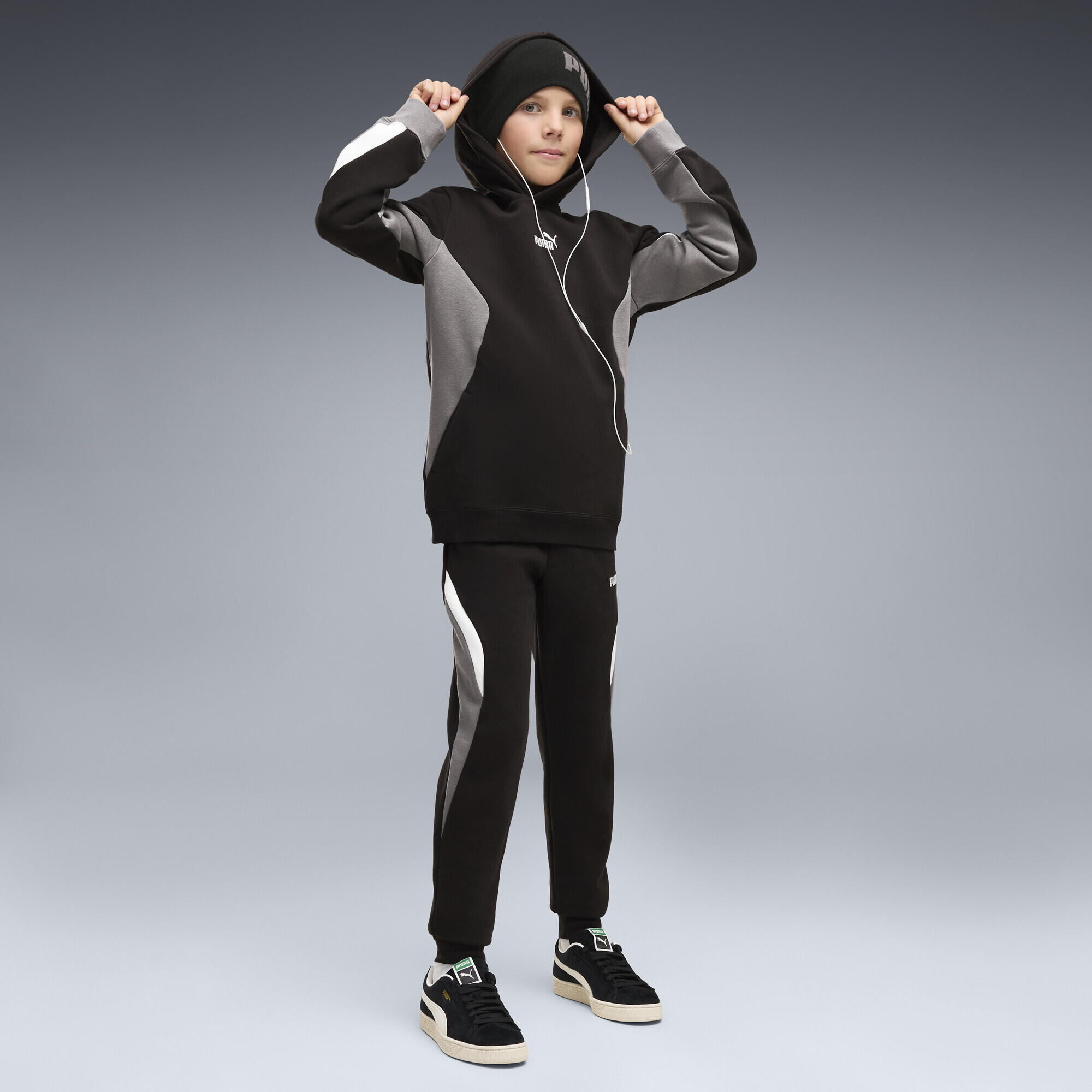 Essentials hoodie met kleurvlakken voor jongeren PUMA 4/5