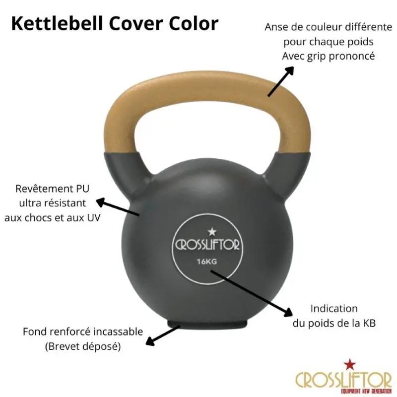 CrossLiftor Kettlebell Cover Color - 32 kg 4/5