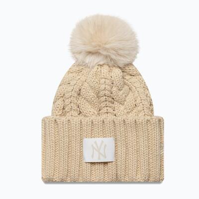 Cappello invernale da donna New Era Cable Wide New York Yankees