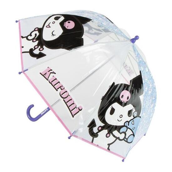 Ombrello per bambini Hello Kitty Kuromi POE Manuale Trasparente Lilla
