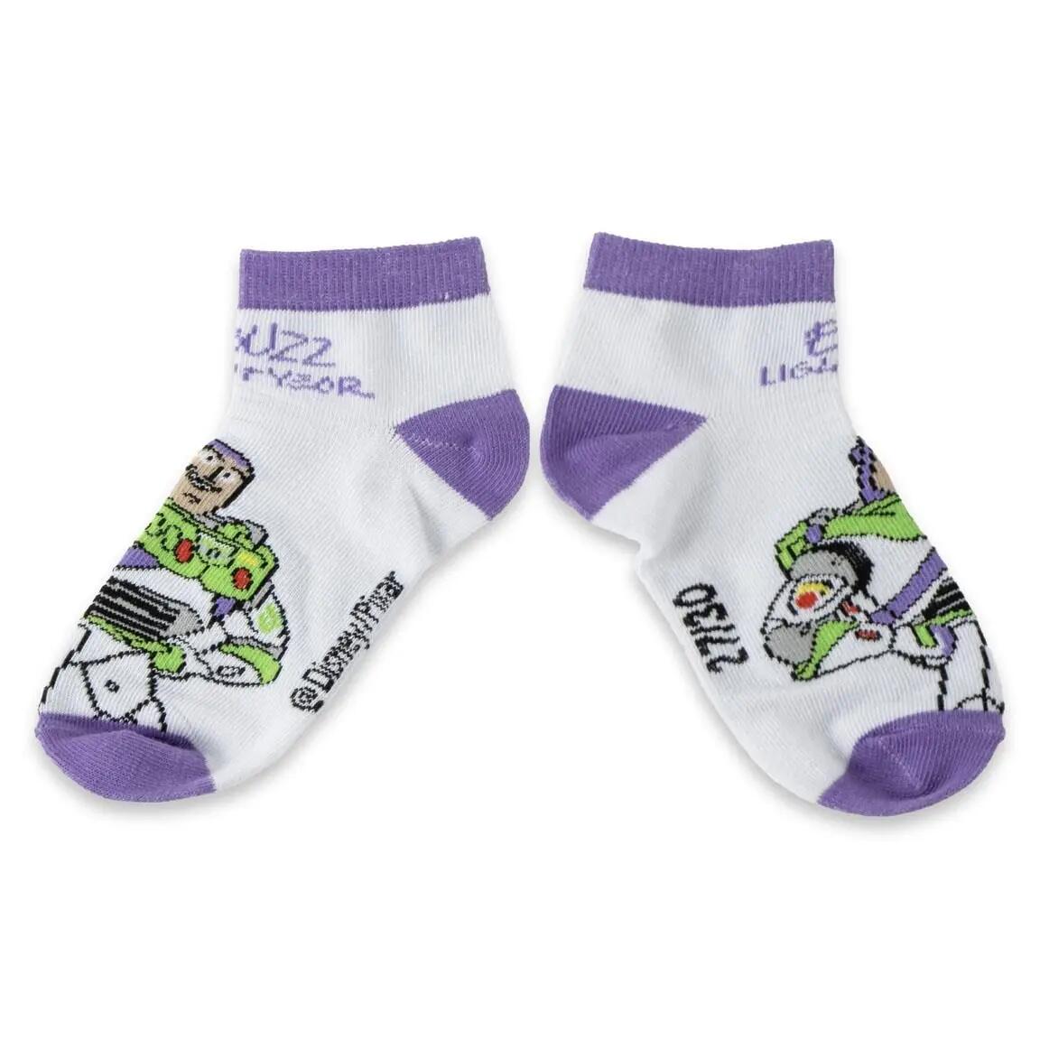 Pack de Calcetines Tobilleros Infantil Toy Story de Algodón Multicolor 2/7