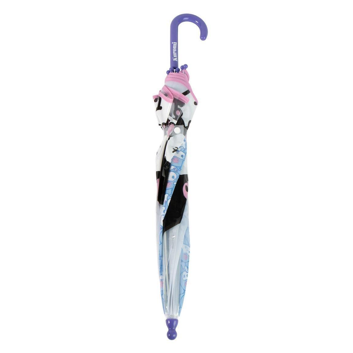 Parapluie enfant Hello Kitty Kuromi POE Manuel Transparent Lilas 2/7