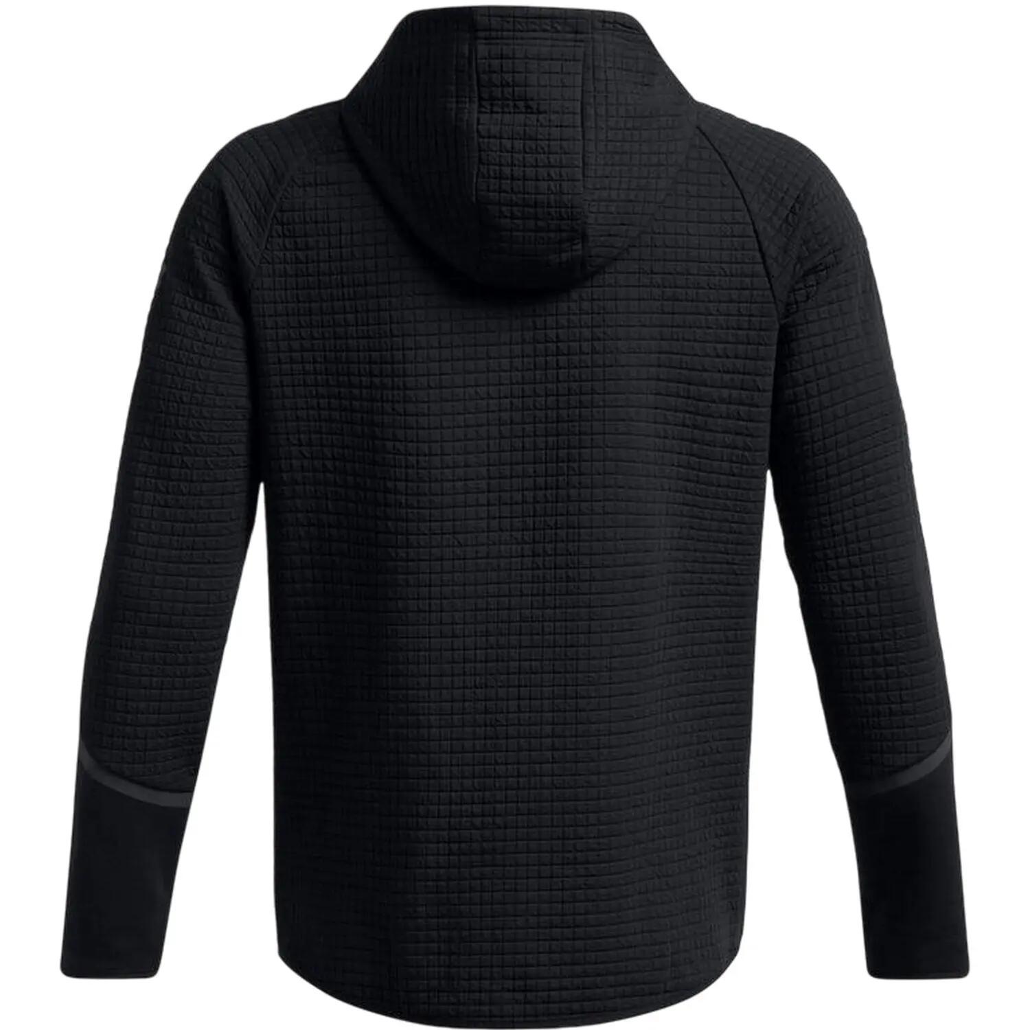 "Unstoppable" Kapuzenjacke für , Strukturiert Herren Schwarz 3/4
