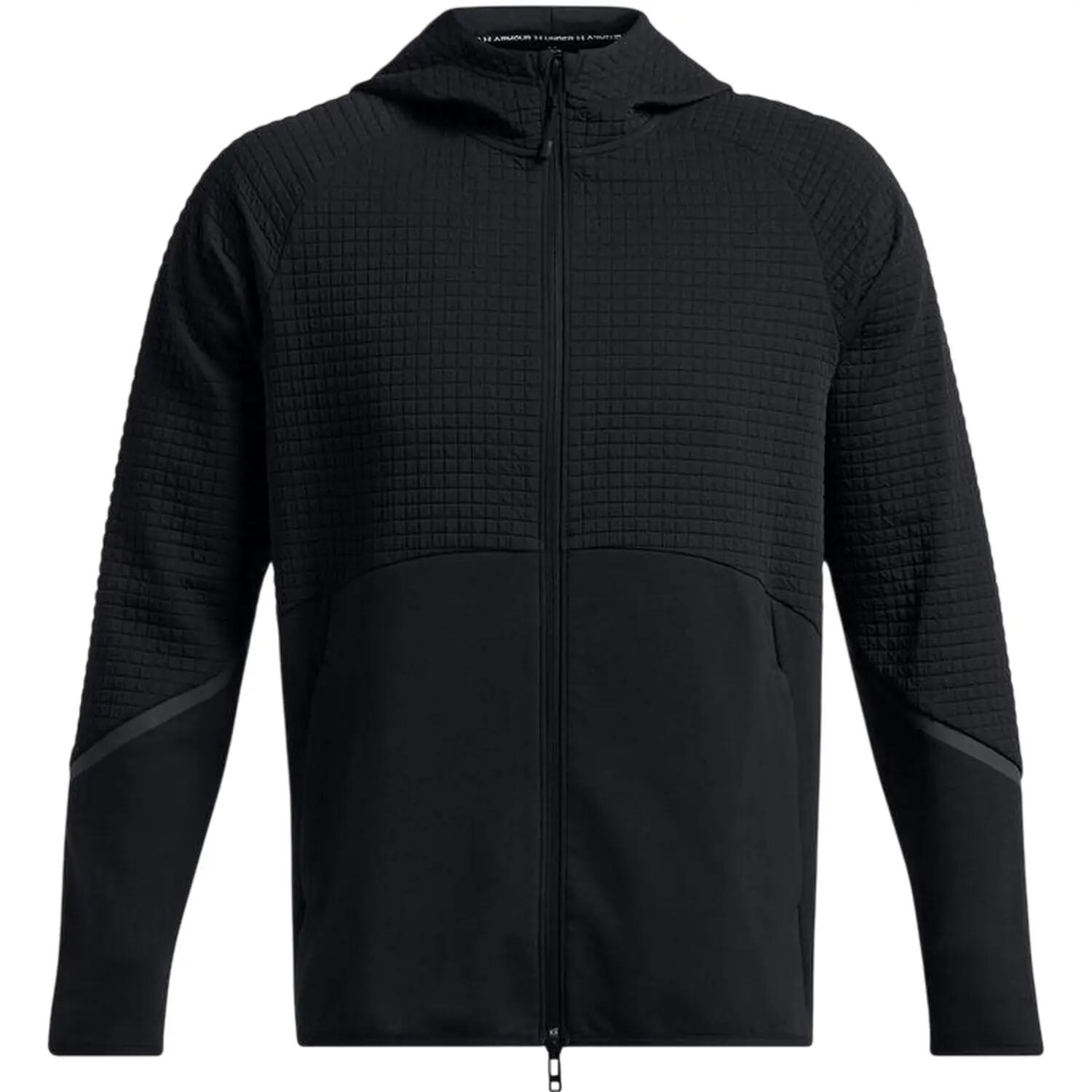 "Unstoppable" Kapuzenjacke für , Strukturiert Herren Schwarz 2/4