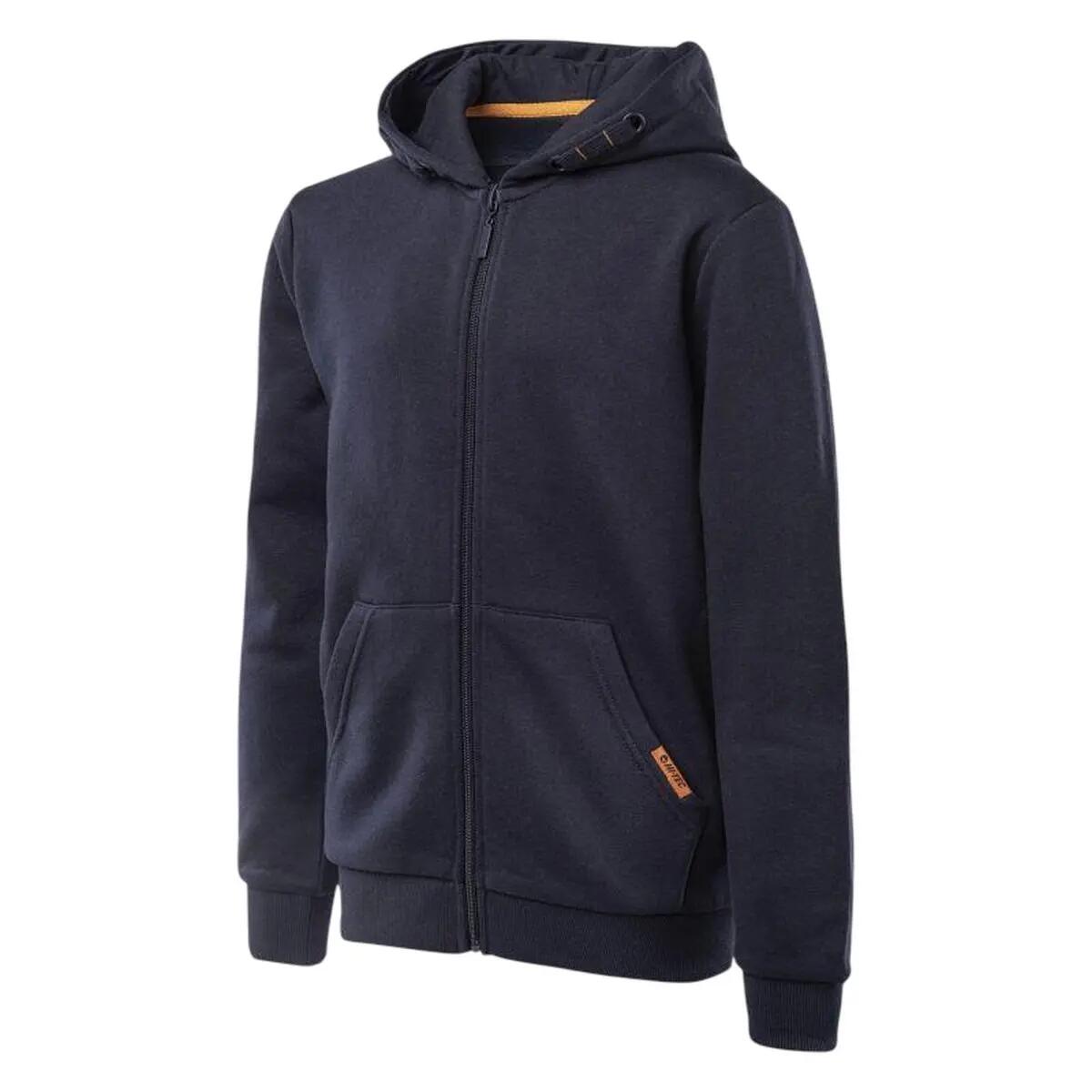 Barit volledige rits voor kinderen (Marineblauw) 3/4