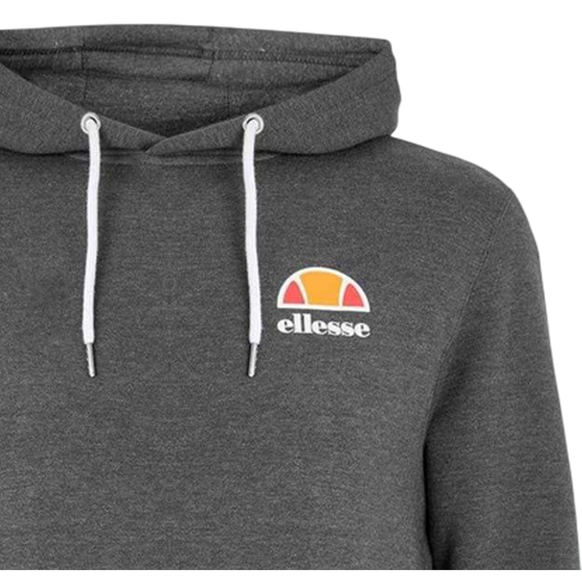 Sweat À Capuche Manches Raglan TOCE Homme (Anthracite) 3/4
