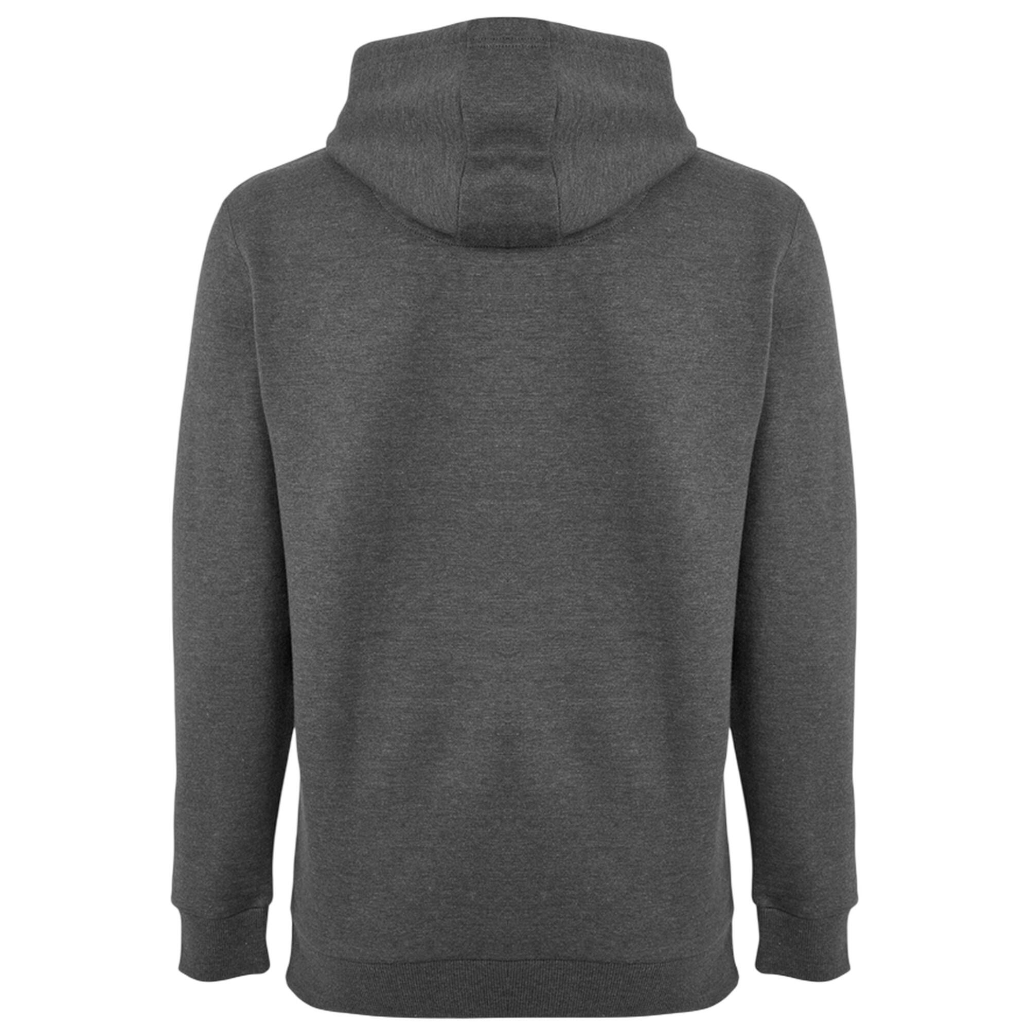 Sweat À Capuche Manches Raglan TOCE Homme (Anthracite) 2/4