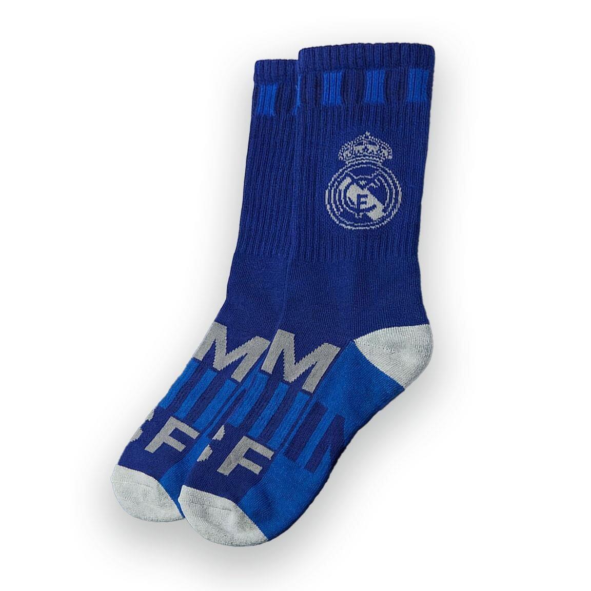 Calcetines Deportivos Adultos Real Madrid de Algodón Transpirables Azul 2/6