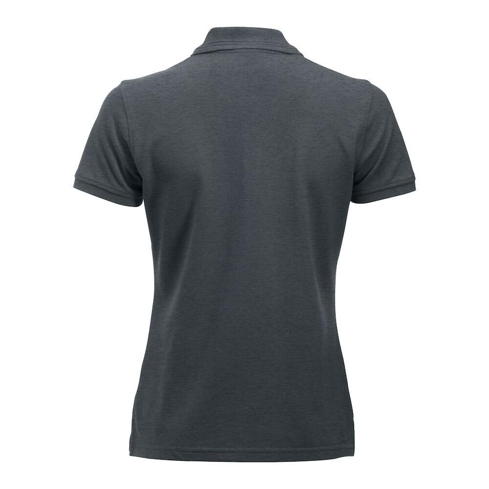 "Manhattan" Poloshirt für Damen Anthrazit meliert 2/4