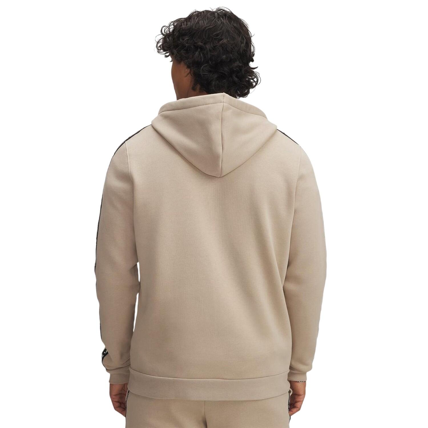 Veste À Capuche Bande Sur Manches Homme (Kaki) 2/3