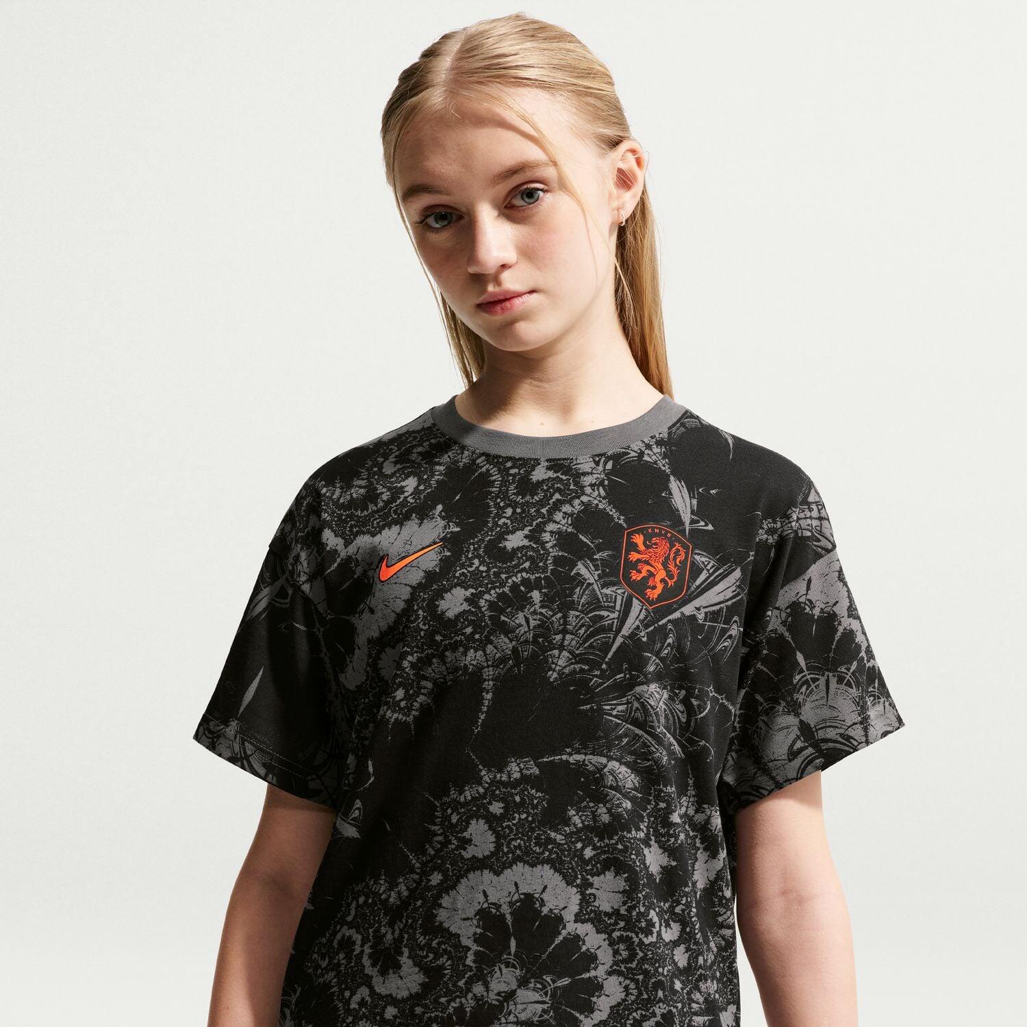Tricou pentru copii Nike KNVB U Nk Aop Tee