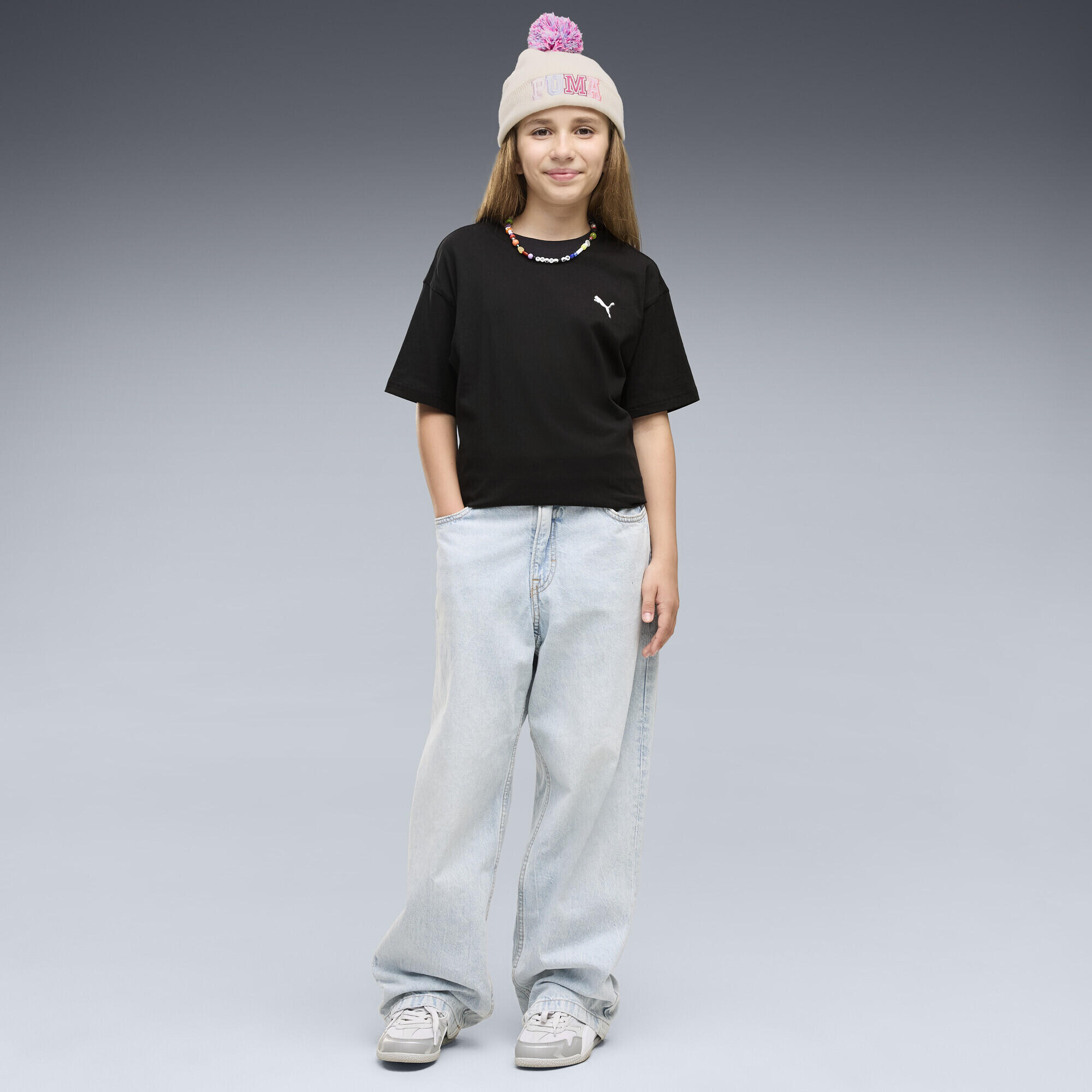 Młodzieżowa luźna koszulka MID 90s z grafiką PUMA 4/5