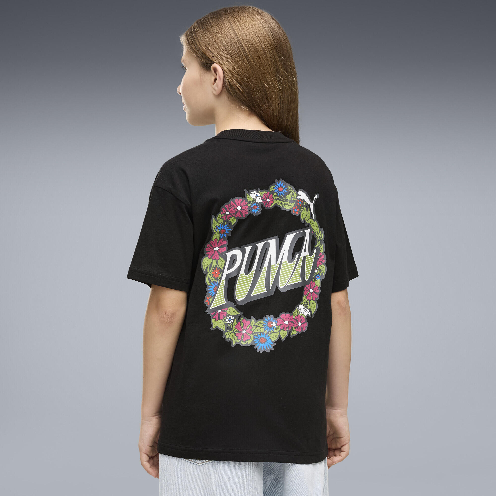 Młodzieżowa luźna koszulka MID 90s z grafiką PUMA 3/5