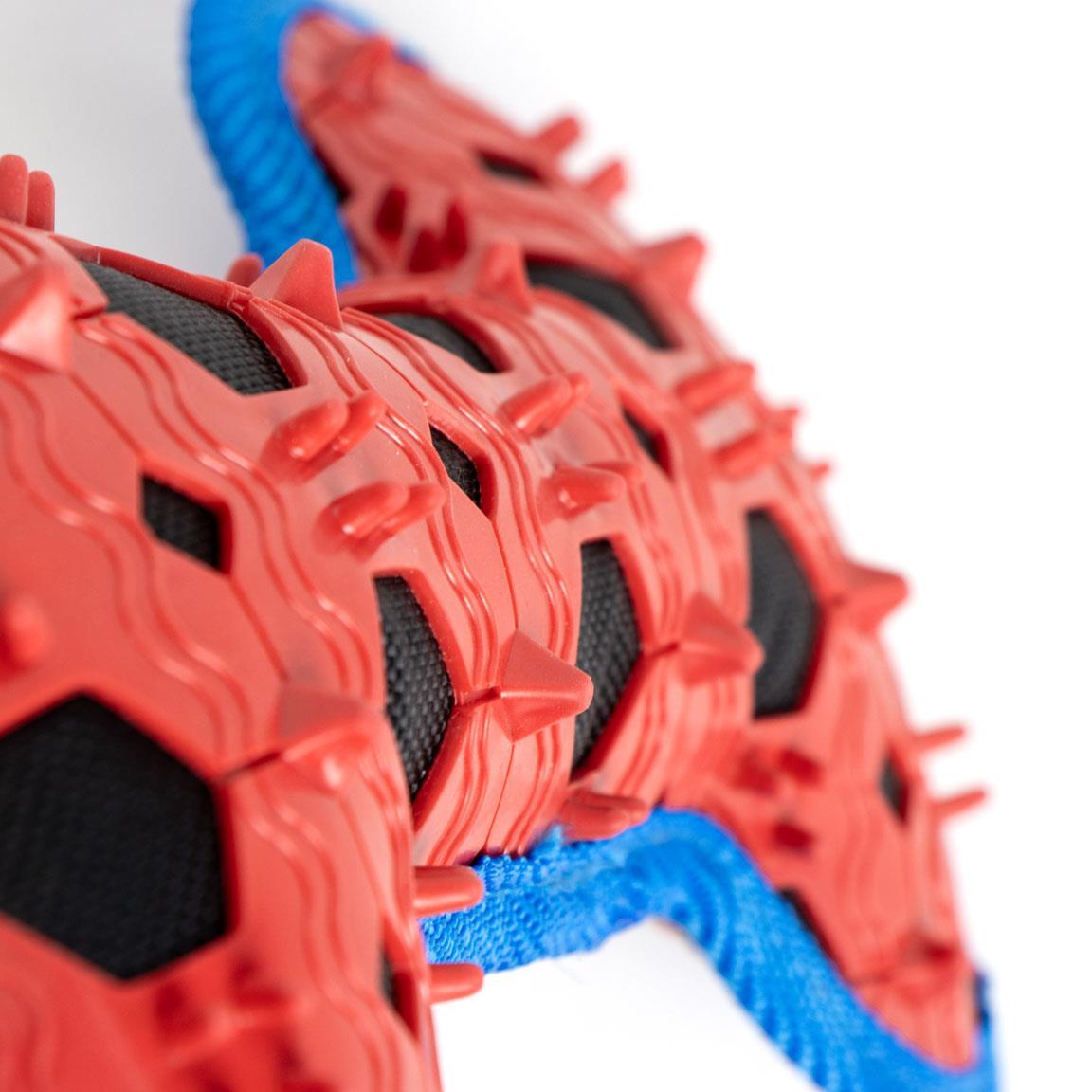 Jouet pour chien Spiderman en TPR avec son, os à mâcher bleu 3/6