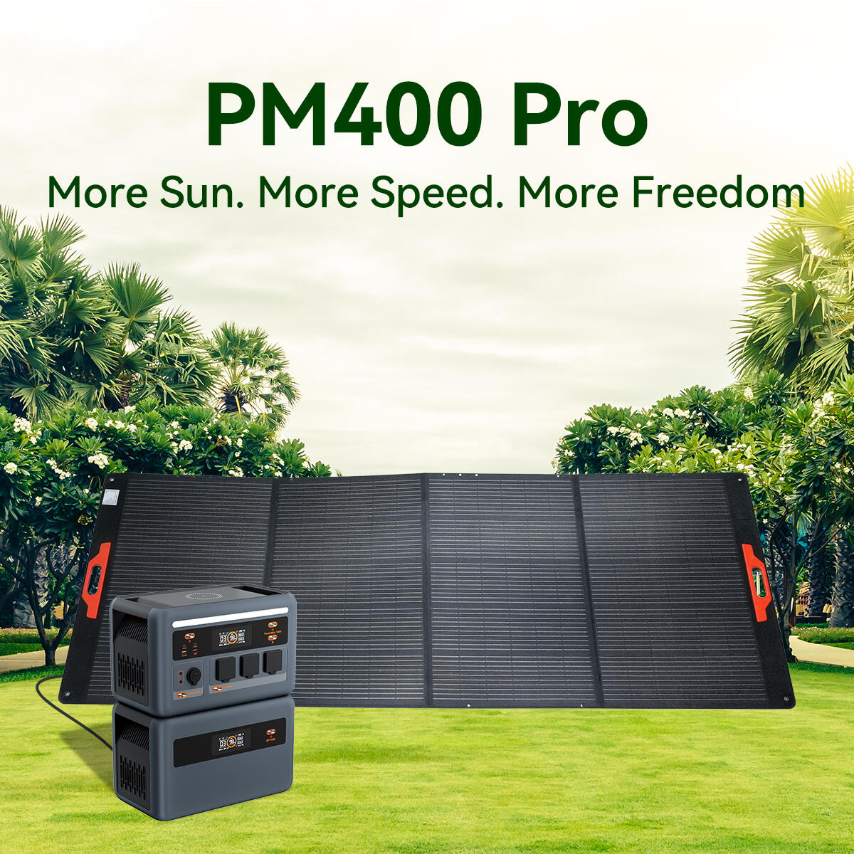 PM400 Pro Pannello solare pieghevole - 400W 2/9