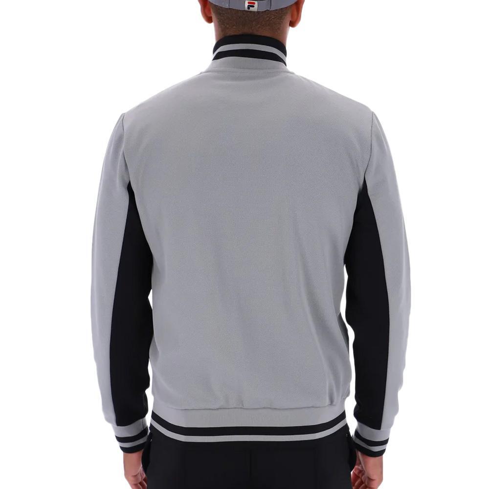 Chaqueta Chándal Fila Tiebreaker Gris/Negro para Hombre 3/3