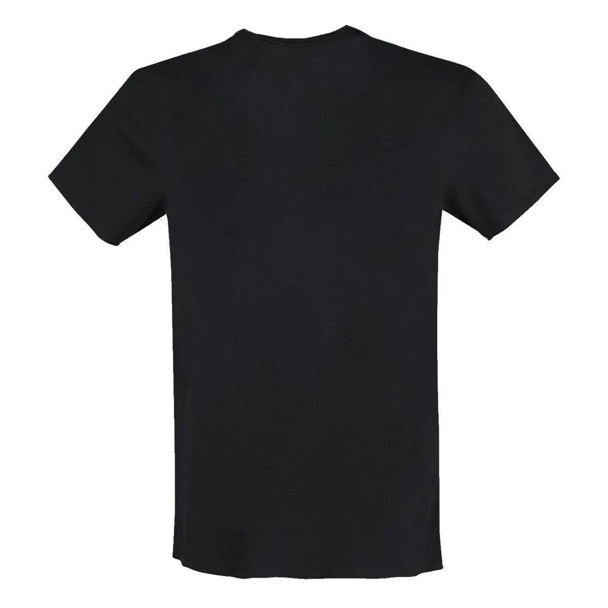 T-Shirt Overbranded Homem (Preto) 2/2