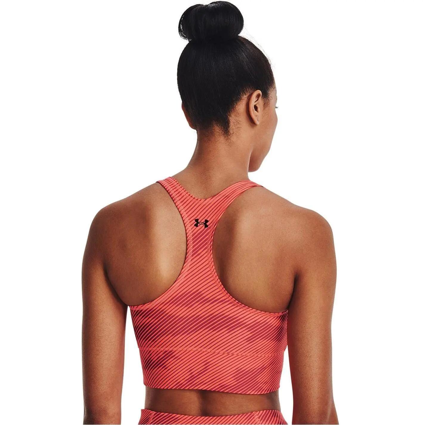 Brassière De Sport PROJECT ROCK Femme (Orange / Blanc) 3/3