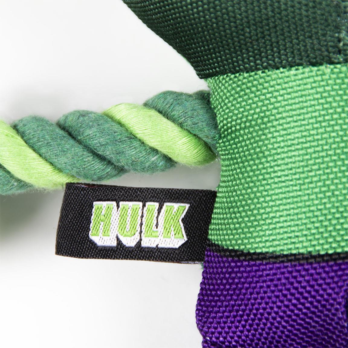 Corde à mâcher pour chien Avengers Hulk, jouet à mâcher vert et violet 6/7