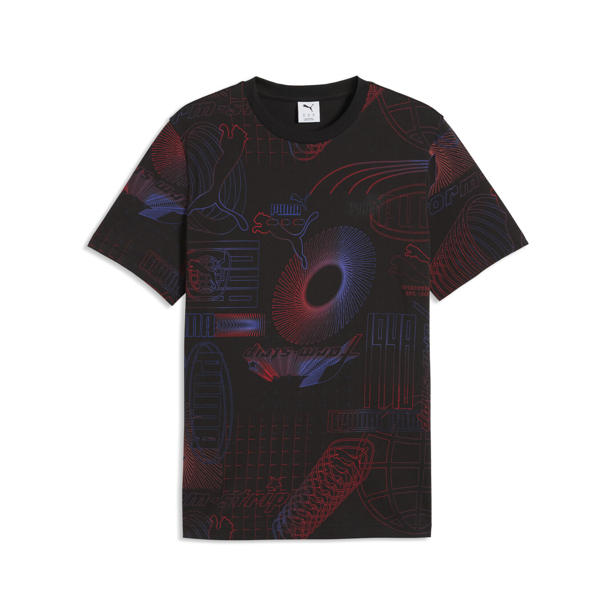 Tricou Essentials Printed Graphic pentru bărbați PUMA