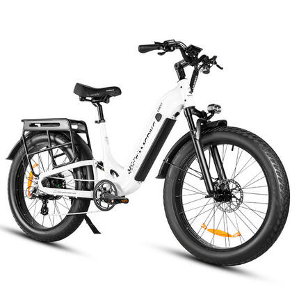 SAMEBIKE CREST Vélo électrique tout suspendu, écran LCD et clignotants