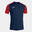 Maillot manches courtes Garçon Joma Academy iv bleu marine rouge