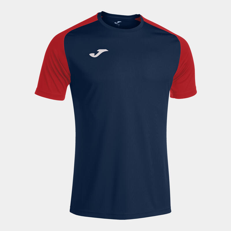 Camiseta Manga Corta Fútbol Niños Joma Academy IV Marino