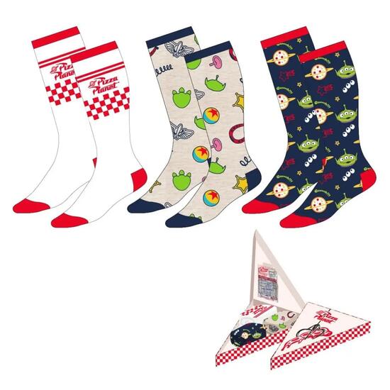 Lot de chaussettes multicolores en coton doux pour enfants Toy Story