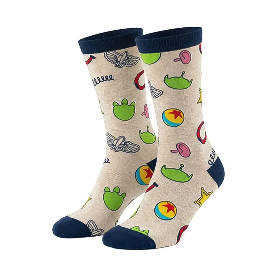 Confezione di calzini per bambini Toy Story in morbido cotone multicolore 4/7