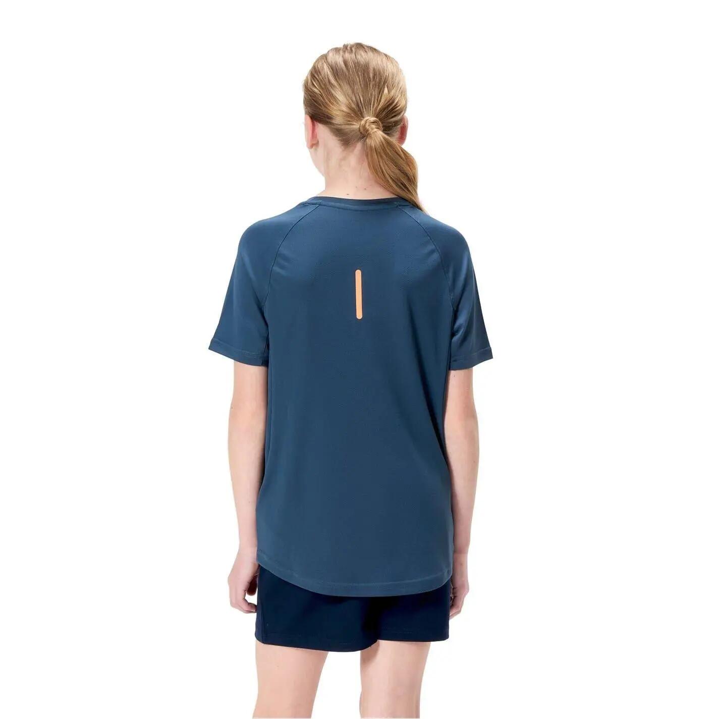 Maglietta Allenamento Evaporazione Del Sudore Potenziata Bambini Canterbury Blu 3/4