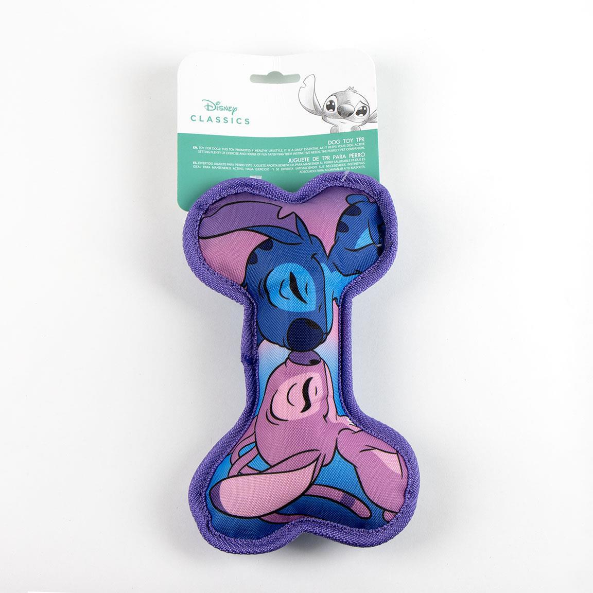 Juguete para Perro Stitch de TPR con Sonido, Mordedor Resistente Azul y Morado 6/6