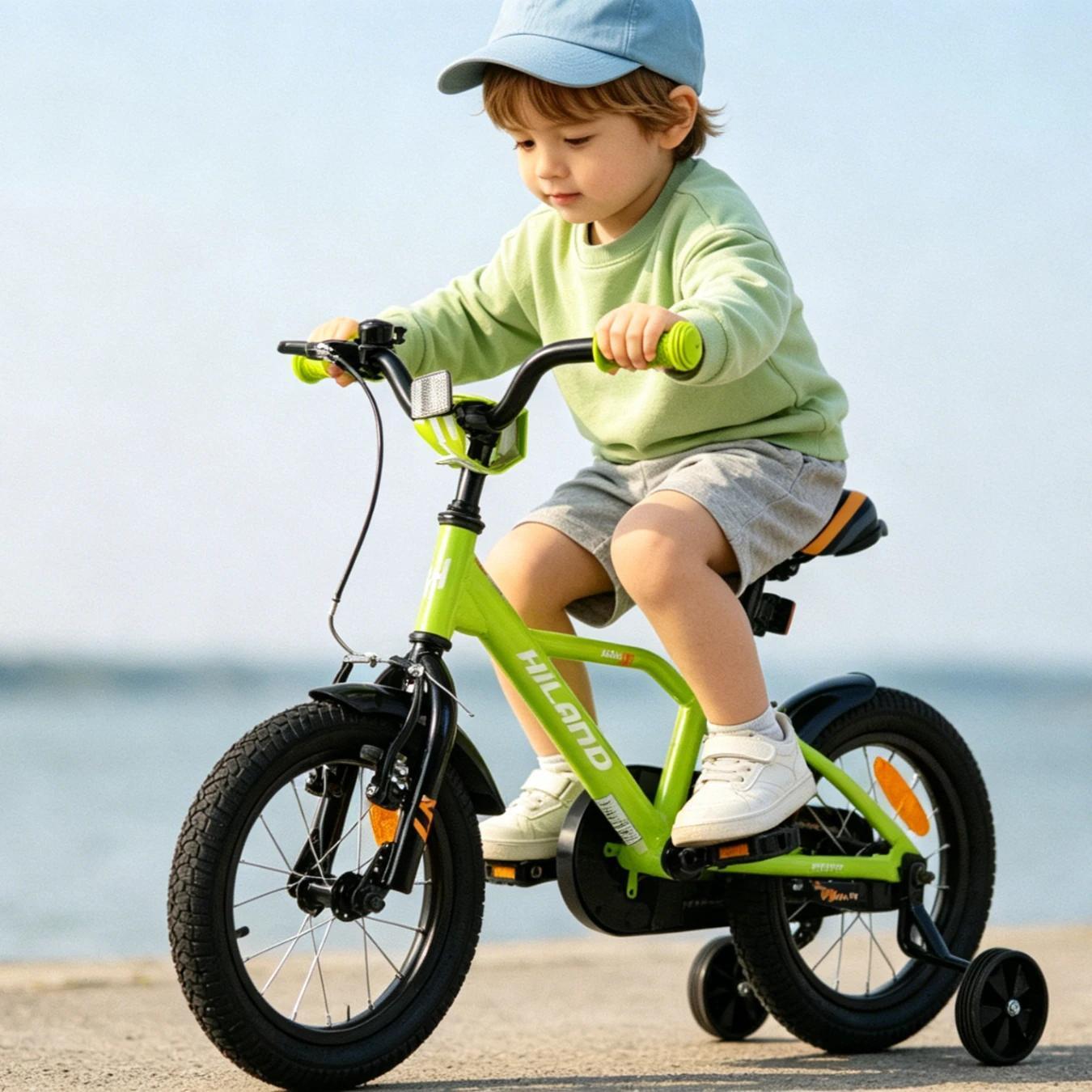 Garçon vélo vélo enfant 12/14/16/20", roulettes, double frein, 3-10 ans 2/6