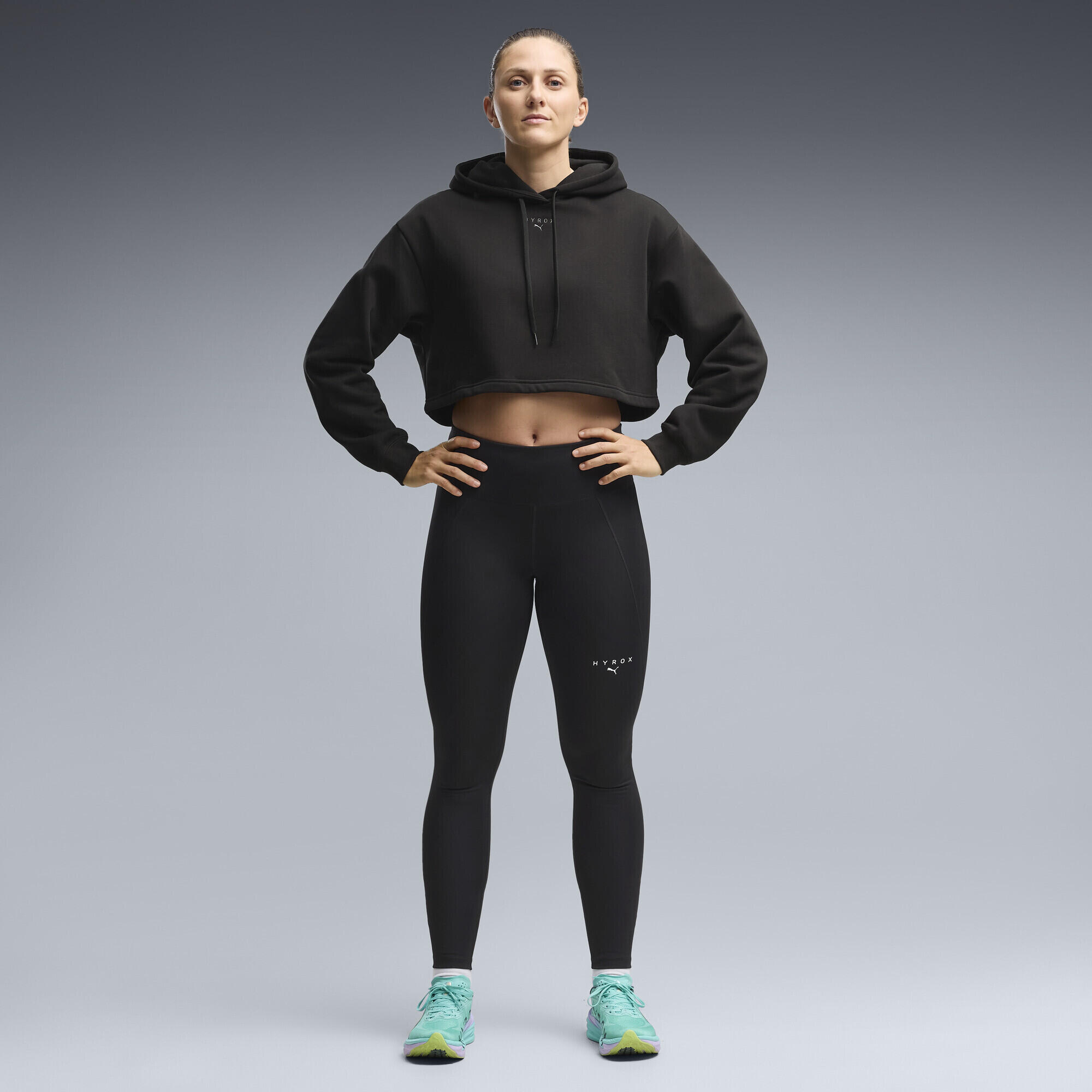 PUMA x HYROX hoodie van zware kwaliteit voor dames PUMA 4/5