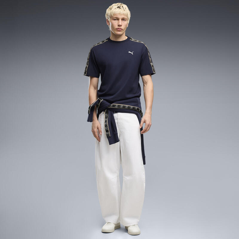 Tricou PUMA Essentials Elevated Tape Relaxed pentru bărbați